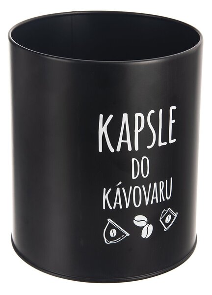 Dóza pr. 16 cm Kapsle BLACK