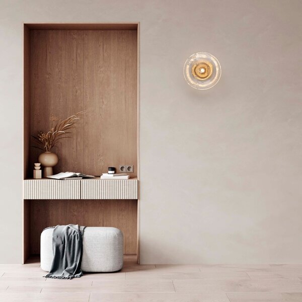 -25 % Dny MOMENTI– Skleněné nástěnné světlo Nova Luce King 26 cm