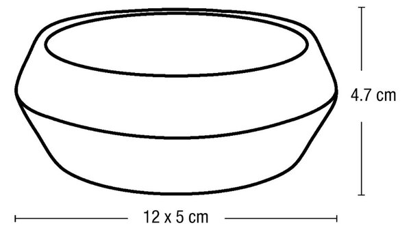Spirella mýdlenka JOSHUA, matné cappuccino, keramika