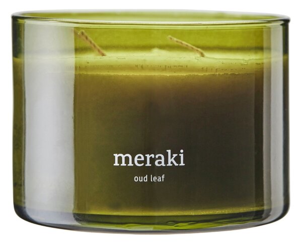 Sójová vonná svíčka Meraki Oud Leaf 340 g