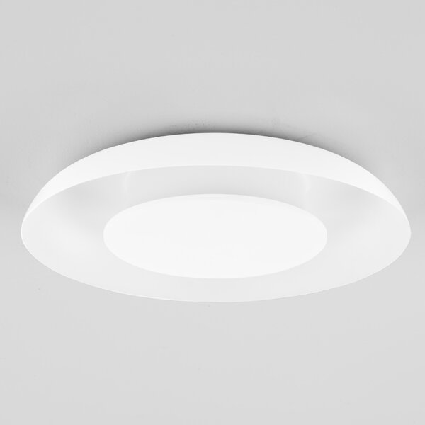 Bílé kovové stropní LED světlo Nova Luce Epos 40 cm