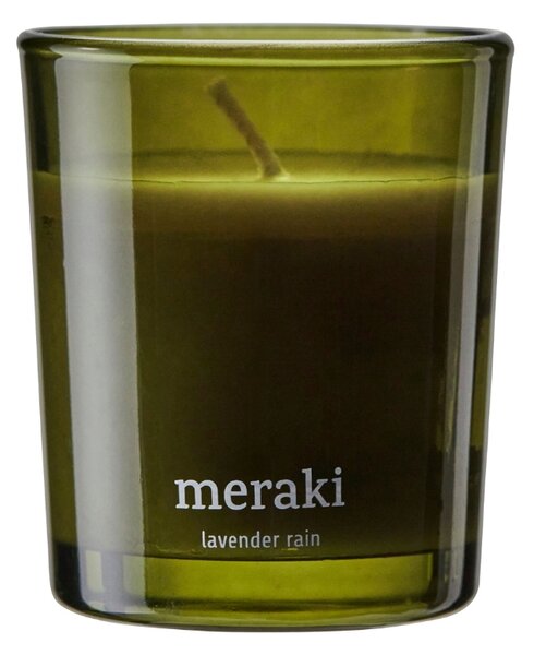 Set dvou sójových vonných svíček Meraki Lavender Rain