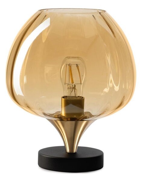 ONLI - Stolní lampa ELIDE 1xE27/15W/230V černá/měděná