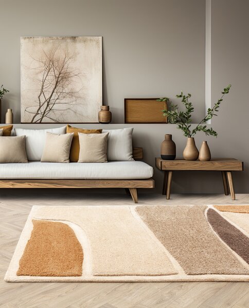 Tribeca Design Kusový koberec Davola Hessian Rozměry: 120x170 cm