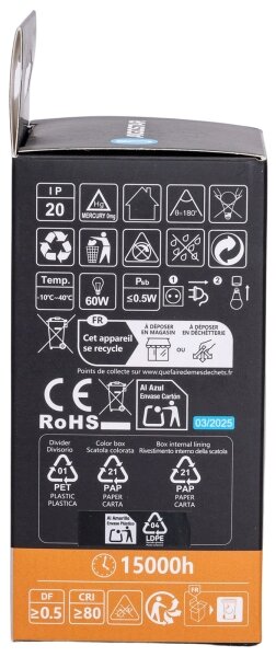 Aigostar - LED RGBW Stmívatelná žárovka A60 E27/8W/230V 3000K + DO