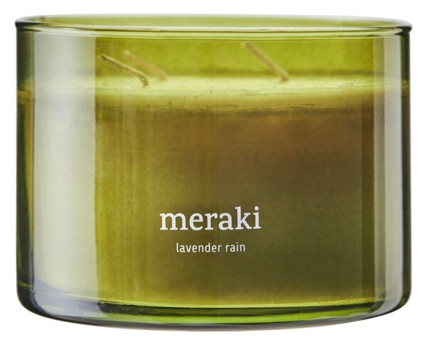 Sójová vonná svíčka Meraki Lavender Rain 340 g