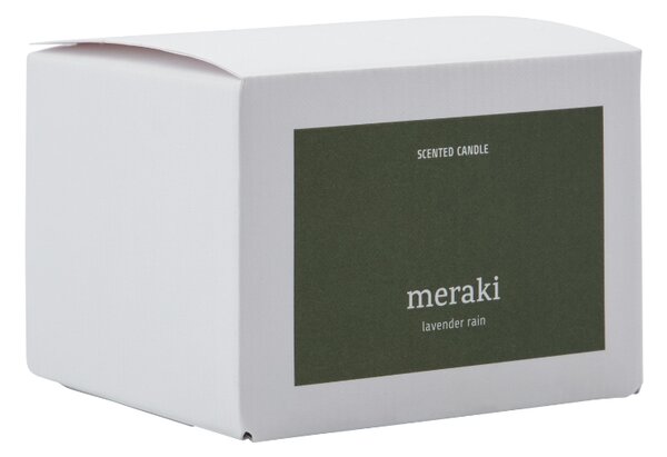 Sójová vonná svíčka Meraki Lavender Rain 340 g