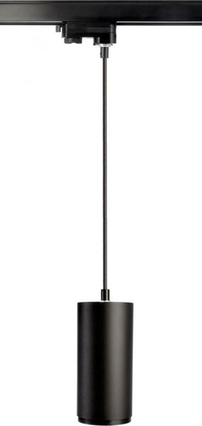 Deko-Light kolejnicový systém 3-fázový 230V Lucea 15 černá 220-240V AC/50-60Hz 15,00 W 3000/4000 K tmavě černá RAL 9005 707127