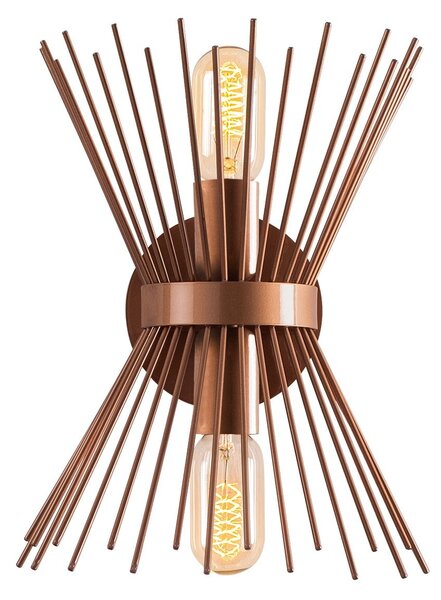 Opviq Nástěnná lampa Budle měděná