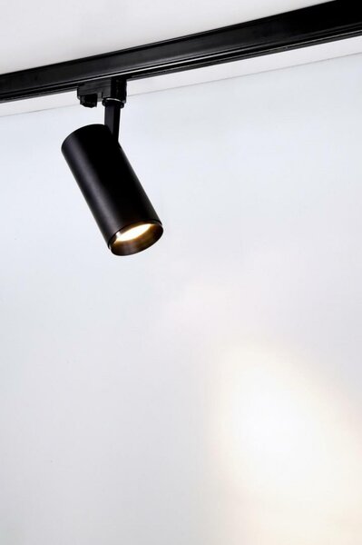 Deko-Light kolejnicový systém 3-fázový 230V Lucea 15 černá 220-240V AC/50-60Hz 15,00 W 3000/4000 K tmavě černá RAL 9005 707119