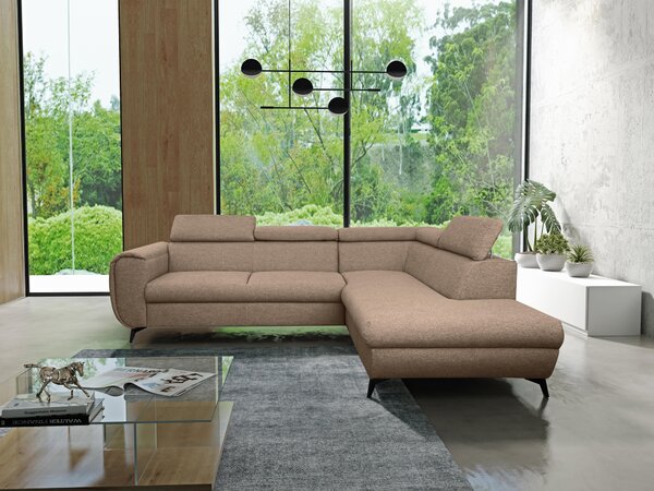 Rohová sedací souprava Monaco (béžová) (P). Akce -24%