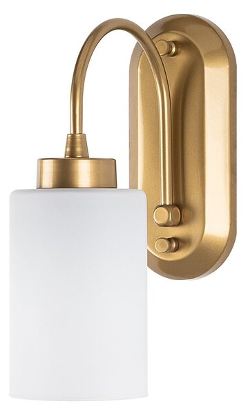 Opviq Nástěnná lampa Hemikilo mléčné sklo/zlatá