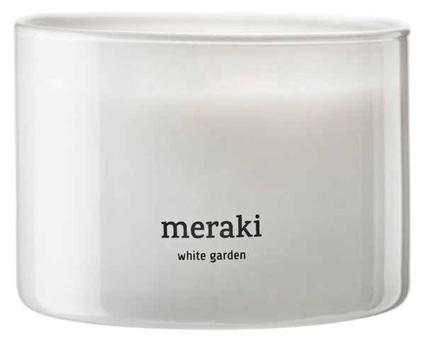 Sójová vonná svíčka Meraki White Garden 340 g