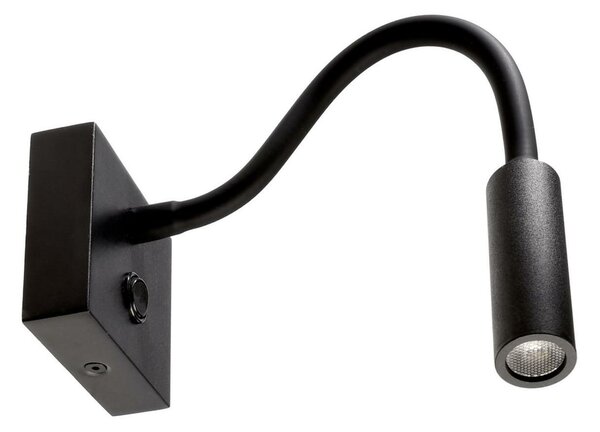 Deko-Light nástěnné přisazené svítidlo Brahe I 100-240V AC/50-60Hz 3,30 W 3000 K 165 lm 310 dopravní černá RAL 9017 341237