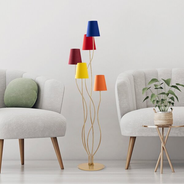 Opviq Stojací lampa Bonibon II vícebarevná
