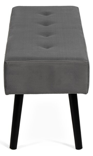 Vikio Lavice čalouněná 100x43x34 šedá HBK109S