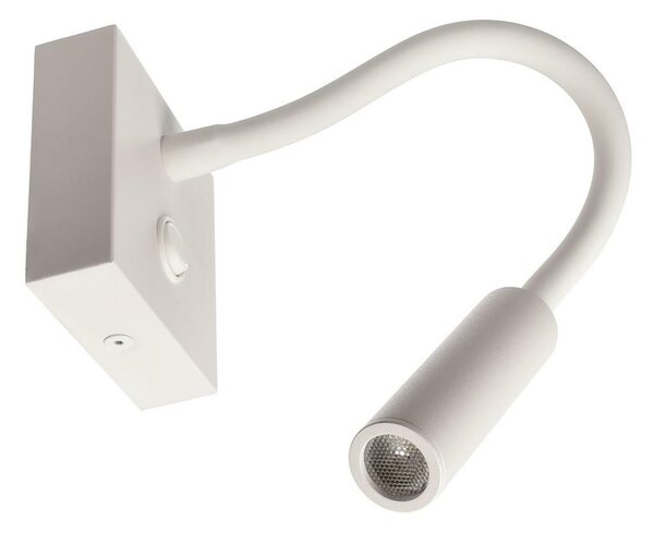 Deko-Light nástěnné přisazené svítidlo Brahe I 100-240V AC/50-60Hz 3,30 W 3000 K 175 lm 310 bílá RAL 9016 341236