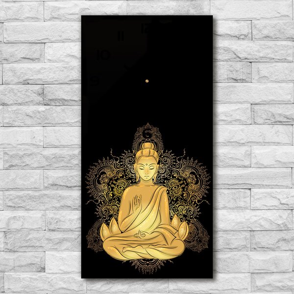 Nástěnné hodiny tiché Budha a mandala pl_zsp_30x60_c-f_112221840