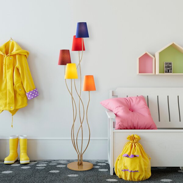 Opviq Stojací lampa Bonibon II vícebarevná