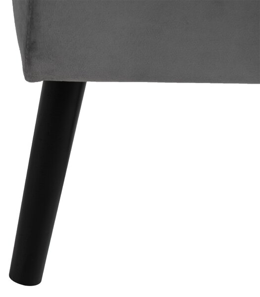 Vikio Lavice čalouněná 100x43x34 šedá HBK109S