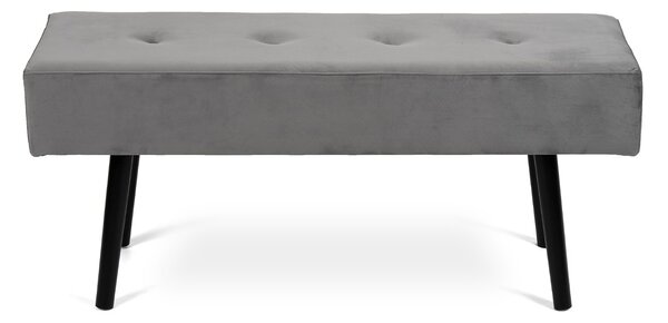 Vikio Lavice čalouněná 100x43x34 šedá HBK109S