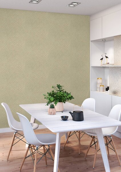 RASCH | Vliesová tapeta na zeď Farm Living 709452 | 0,53 x 10,05 m | hnědá, zelená