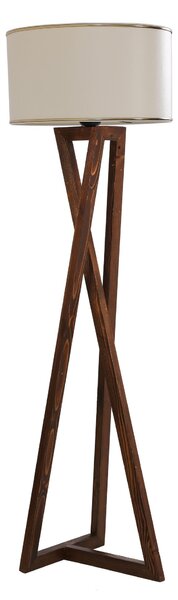 Opviq Stojací lampa Ceviz ořech
