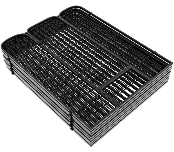 Tectake Ohrádka pro štěňata 8-hranná - 100 cm