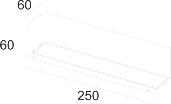 Deko-Light nástěnné přisazené svítidlo lineární I Single 220-240V AC/50-60Hz 8,50 W 3000 K 600 lm 250 tmavěšedá 731135