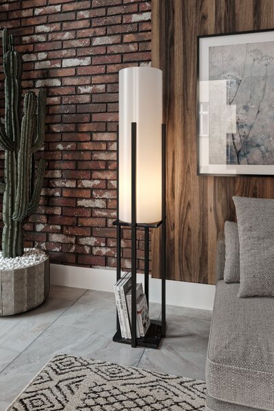 Opviq Stojací lampa Nora III černá