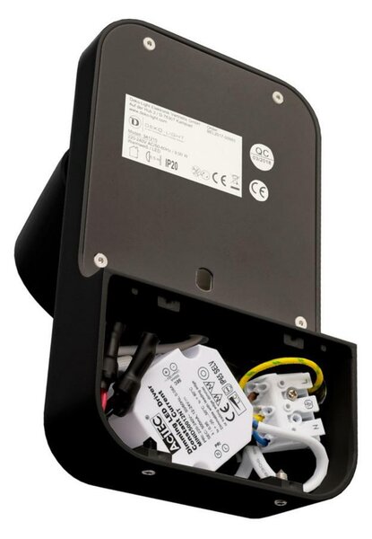 Deko-Light nástěnné přisazené svítidlo Uni II 220-240V AC/50-60Hz 12,00 W 3000 K 670 lm 120 mm černá 341232