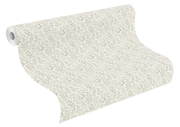 RASCH | Vliesová tapeta na zeď Farm Living 709339 | 0,53 x 10,05 m | šedá, bílá