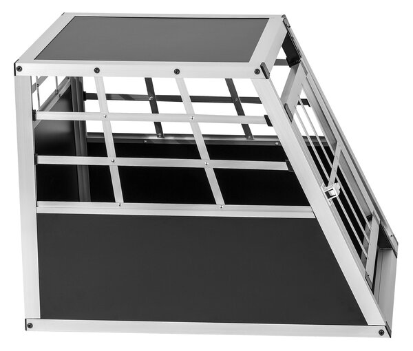 Tectake Přepravní box pro psa s rovnou zadní stěnou - 54 x 69 x 50 cm