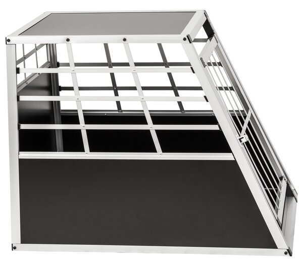 Tectake Přepravní box pro psa s rovnou zadní stěnou - 65 x 90 x 69,5cm