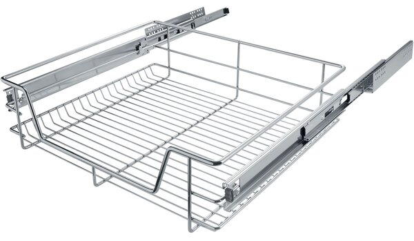 Tectake Teleskopická zásuvka do kuchyně, ložnice - 60 cm, Sada 4 kusů