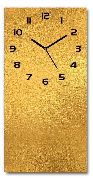 Nástěnné hodiny tiché Zlatá folie pozadí pl_zsp_30x60_c-f_123223557