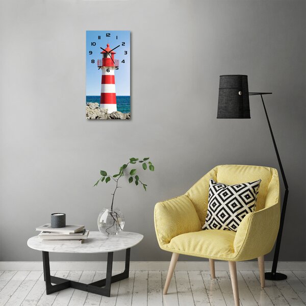 Nástěnné hodiny tiché Maják pl_zsp_30x60_c-f_135715227