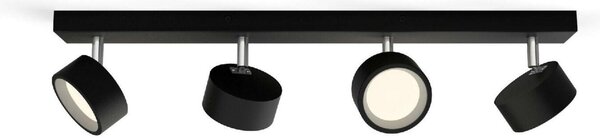 Philips BRACIA bodové svítidlo LED 22W 2200lm 2700K 60cm IP20, černé