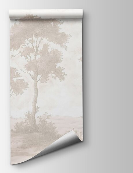 Fototapeta Skupina stromů v zasněžené krajině, Přírodní fototapety, Populární fototapety, w03550 - Tapeko.co.cz