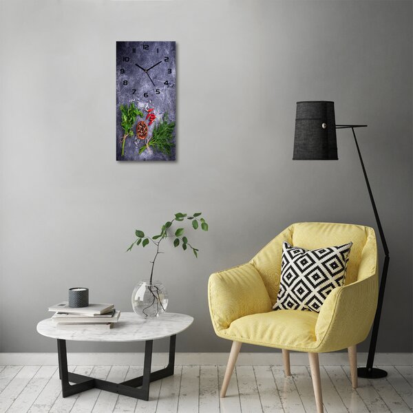 Nástěnné hodiny Bylinky a koření pl_zsp_30x60_c-f_193474883