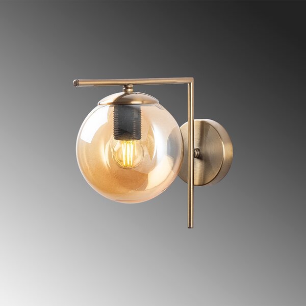 Opviq Nástěnná lampa Antique I zlatá