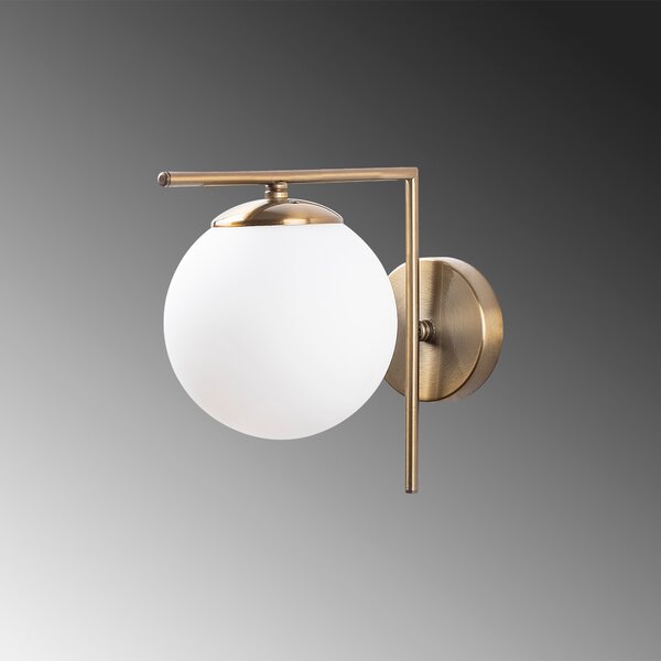 Opviq Nástěnná lampa Antique II zlatá