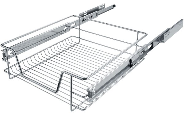 Tectake Teleskopická zásuvka do kuchyně, ložnice - 50 cm, Sada 2 kusů