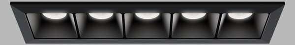 LED2 2491353 Zápustné svítidlo LINEAR II 5, B 10W 3000K/3500K/4000K UGR černá