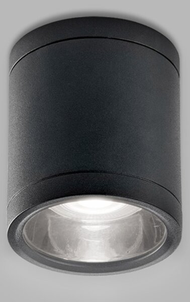 LED2 5234654DT Venkovní stropní svítidlo TUBO II, A TRIAC 10W 3000K/4000K/5700K antracit