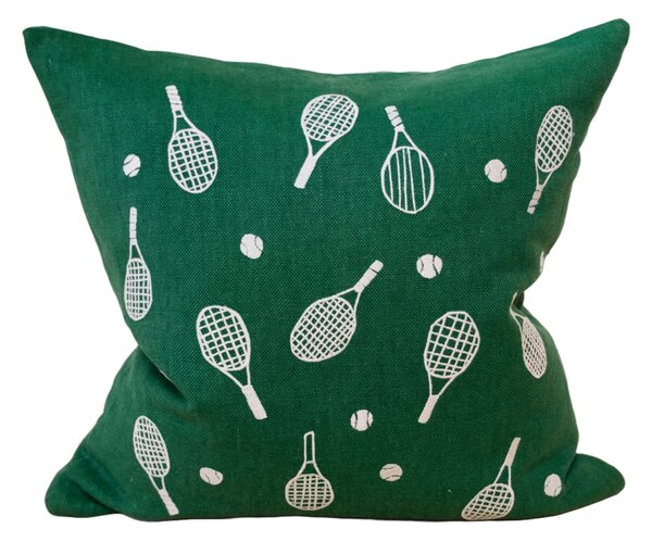 Vyšívaný povlak na polštář Tennis Embroidere 48 × 48 cm