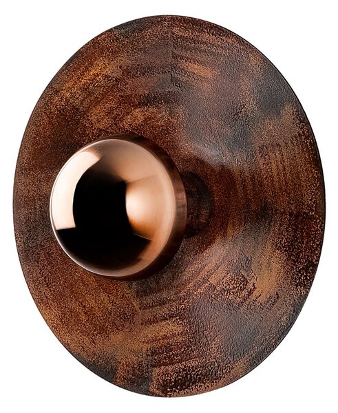 Opviq Nástěnná lampa Kurt 28 cm měděná