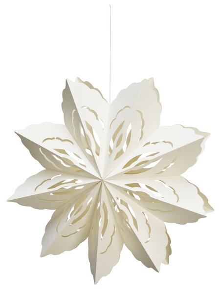 Závěsná papírová hvězda Snowflake Ø 45 cm