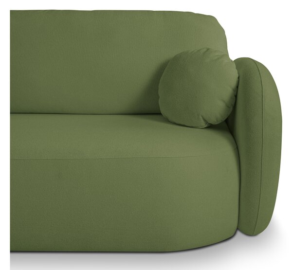 Rohová sedací souprava Onyx (zelená) (L). Akce -25%