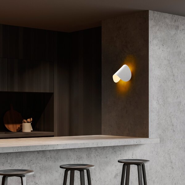 Opviq Nástěnná LED lampa Heybe chrom